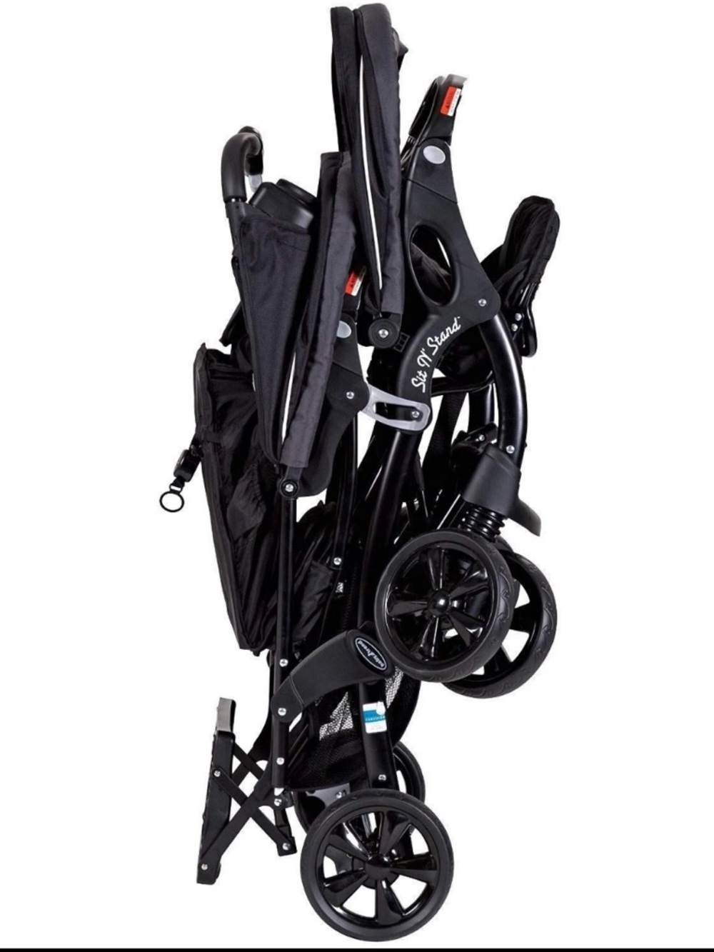 Baby Trend Sit N' Stand Double Stroller with Riding Board & Under Cubby Storage - Picture 3 of 12